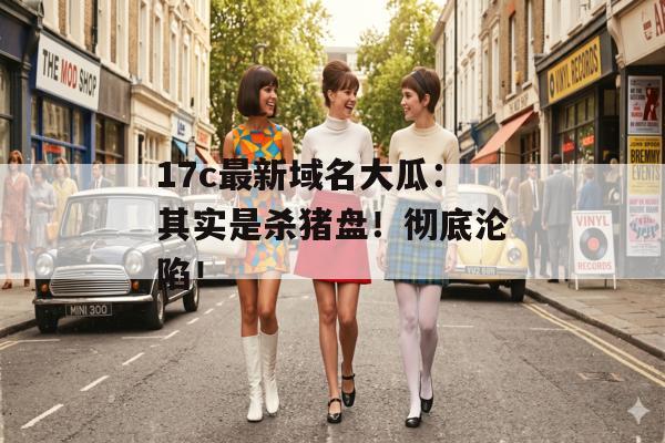 17c最新域名大瓜:其实是杀猪盘!彻底沦陷!